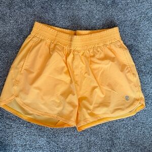 Born Primitive Women's Athletic Shorts - Bright Yellow